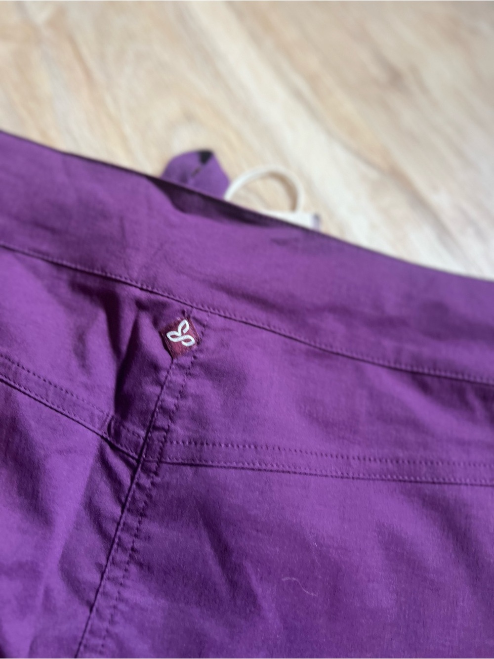 NWT Prana Bliss Utility Skirt in Raspberry Purple Womens Size Medium - Picture 4 of 6